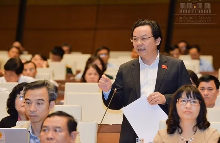 Đại biểu Hoàng Văn Cường (đoàn đại biểu Quốc hội TP Hà Nội)