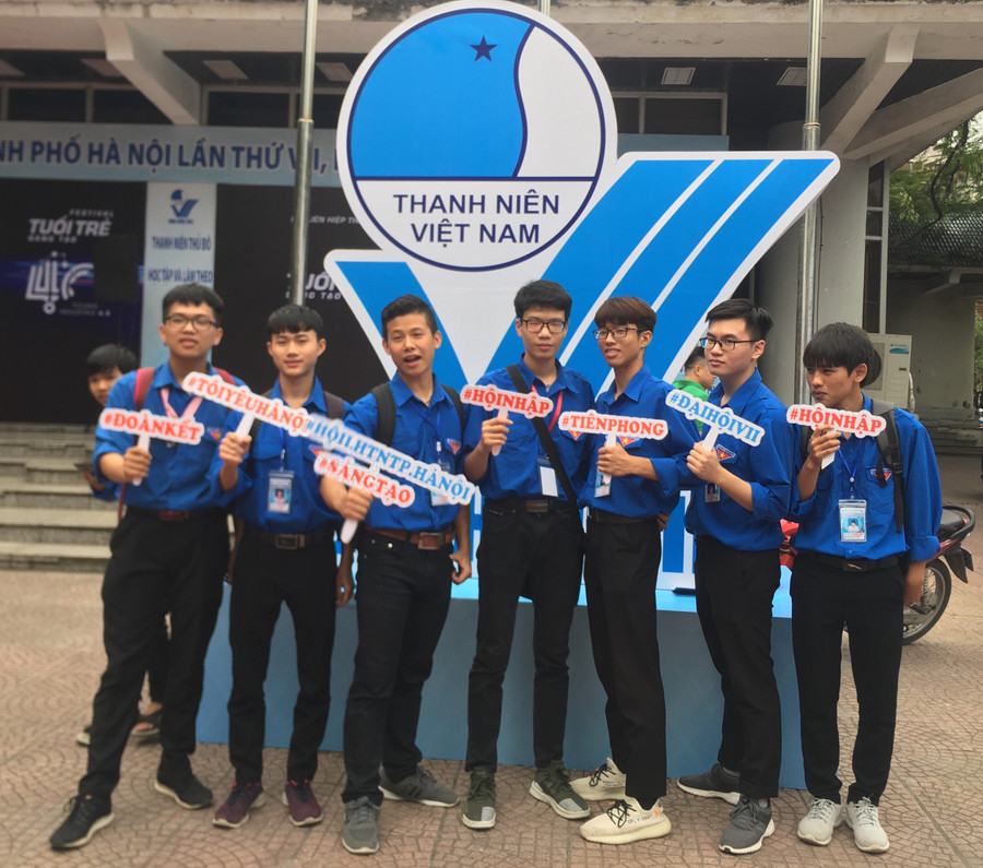 Đoàn viên thanh niên tham dự Đại hội Đoàn viên thanh niên tham dự Đại hội