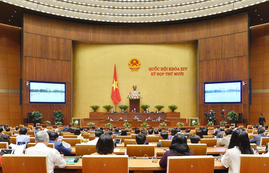 Quốc hội thảo luận về tình hình kinh tế - xã hội.