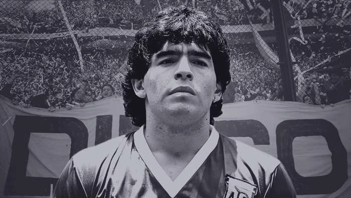 Huyền thoại bóng đá Diego Maradona.