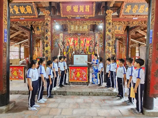 Nhà trường triển khai nội dung Giáo dục địa phương một cách linh hoạt, tránh nặng nề quá tải.