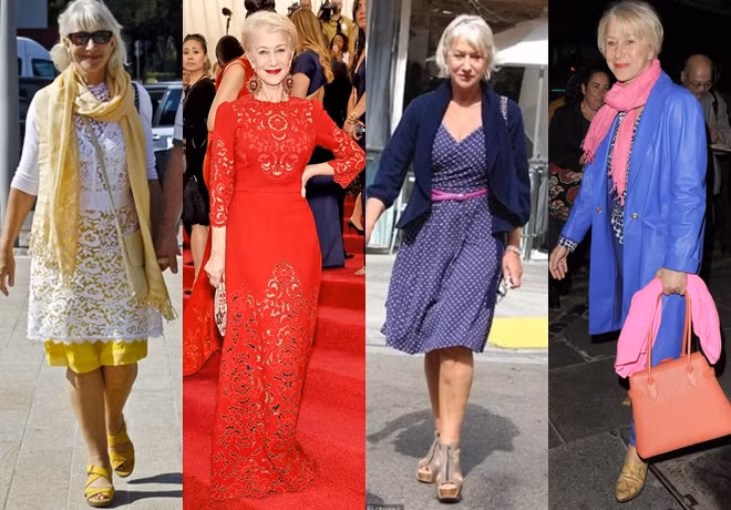 10 phụ nữ "trẻ mãi không già" nhờ cách phối đồ ảnh 8