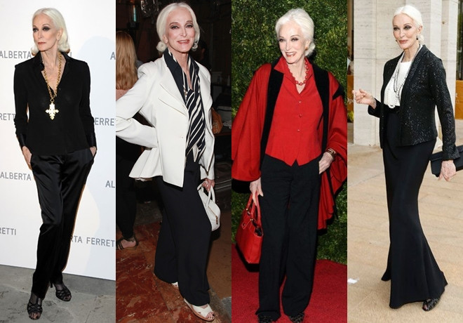 10 phụ nữ "trẻ mãi không già" nhờ cách phối đồ ảnh 1