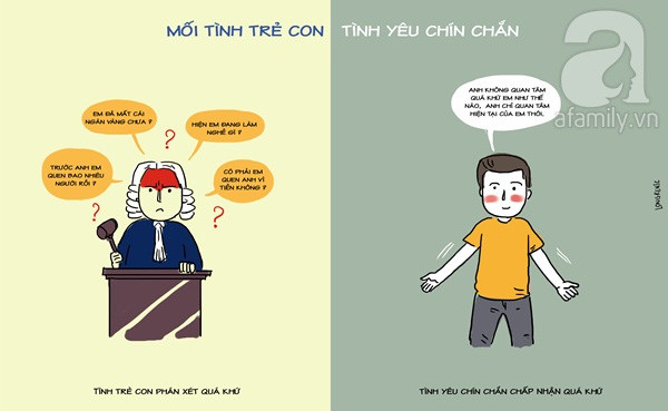 khác biệt mối tình trẻ con và tình yêu người lớn khác biệt mối tình trẻ con và tình yêu người lớn