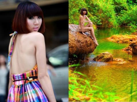 Hà Anh bán nude: Vì thiên nhiên hay đánh bóng tên tuổi? - Ảnh 7 Ha Anh ban nude: Vi thien nhien hay danh bong ten tuoi? - Anh 7