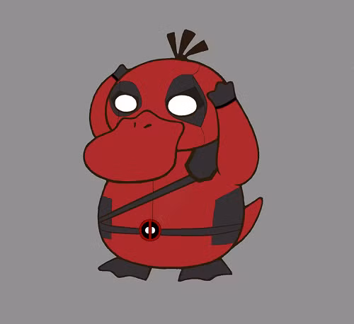 Nhân vật ăn theo bộ phim đình đám Deadpool - Duckpool.