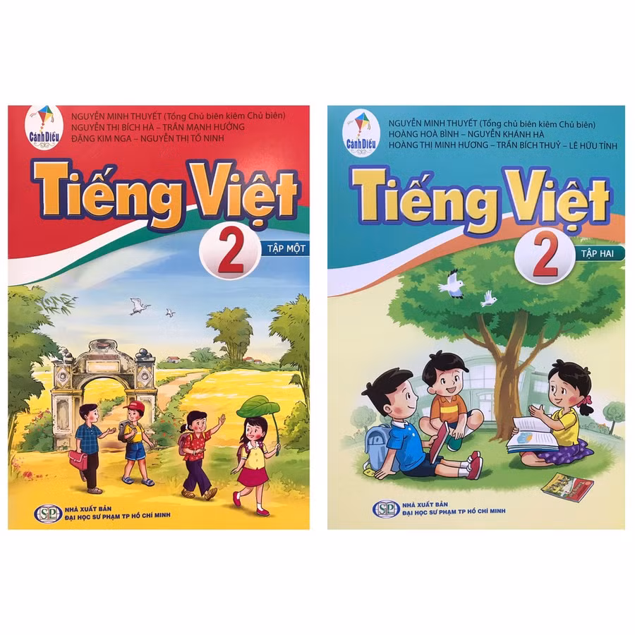 Sách giáo khoa Tiếng Việt lớp 2 - bộ sách Cánh Diều.