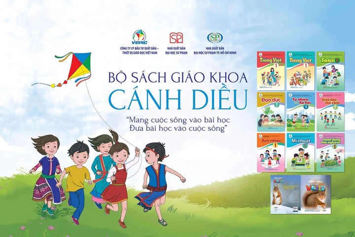 Bộ sách giáo khoa Cánh Diều.