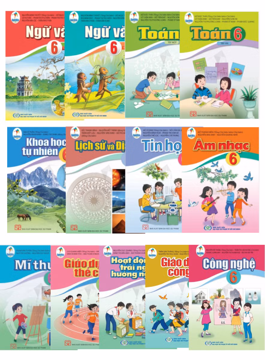 Sách giáo khoa lớp 1, 2, 6 bộ Cánh Diều có gì hay? ảnh 3