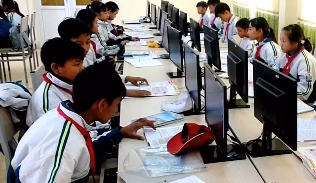 Các trường học ở TX Đông Triều đều được trang bị CSVC đáp ứng tốt việc dạy - học