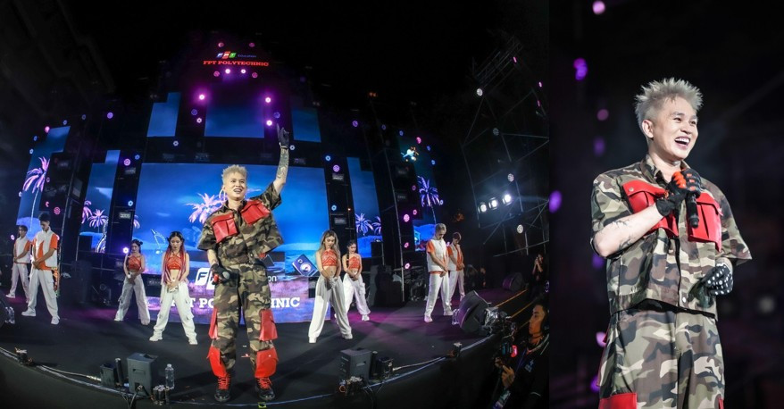 B Ray đưa khán giả đến với không gian âm nhạc rất dễ thương. B Ray đưa khán giả đến với không gian âm nhạc rất dễ thương.