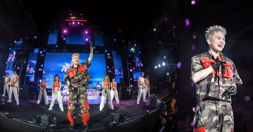 B Ray đưa khán giả đến với không gian âm nhạc rất dễ thương.