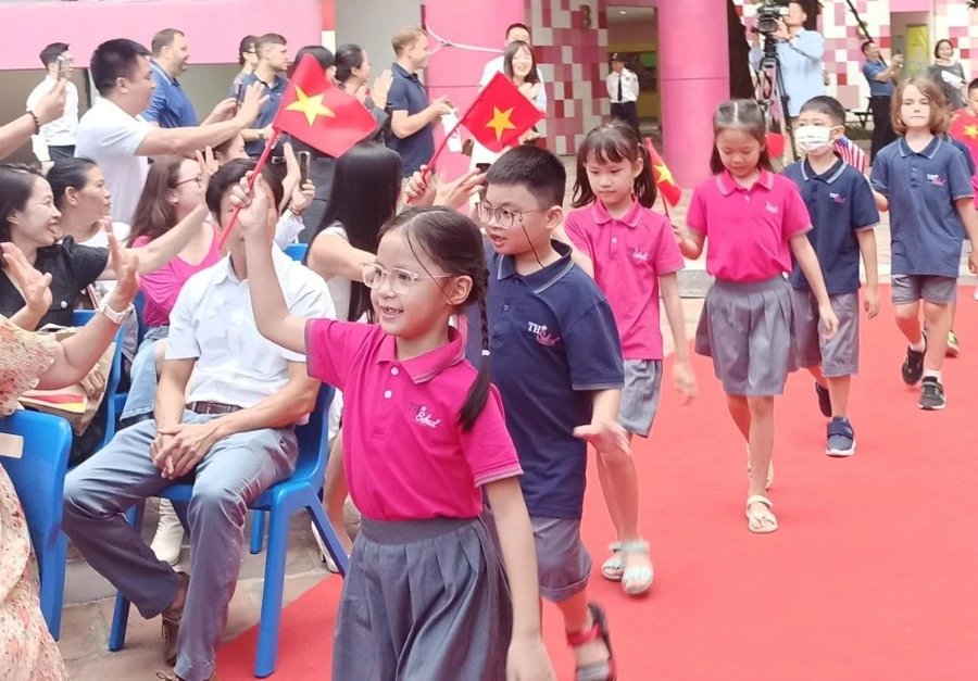 Năm học 2023-2024, TH School chào đón các học sinh mới đến từ 20 quốc gia, nâng tổng số “quốc tịch” của cộng đồng học sinh lên gần 30.