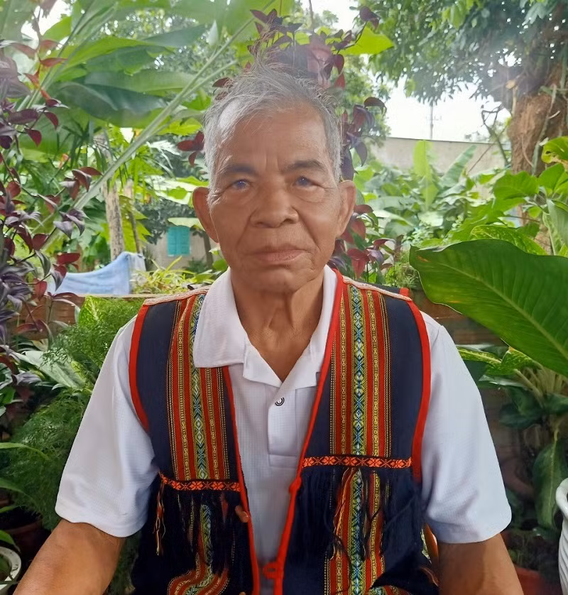 Ông A Jar, người dịch sử thi tỉnh Kon Tum mong muốn văn hóa truyền thống sẽ được giữ gìn và phát triển.