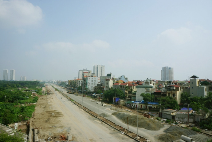 Dự án xây dựng đường vành đai 2 Hà Nội, đoạn từ cầu Nhật Tân - Xuân La - Bưởi - Cầu Giấy có chiều dài 6,4 km với tổng mức đầu tư 304,7 triệu USD (tương đương 6,4 nghìn tỷ đồng). vanh-dai-nhat-tan-cau-giay1