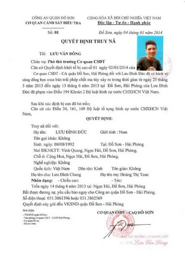 Trùm ma túy Hải Phòng cõng lệnh truy nã trong vỏ bọc công nhân - Ảnh 1