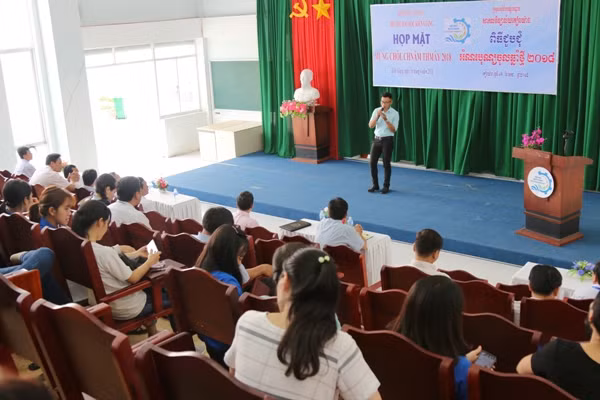 Trường ĐH Kiên Giang họp mặt mừng Tết cổ truyền Chôl Chnăm Thmây