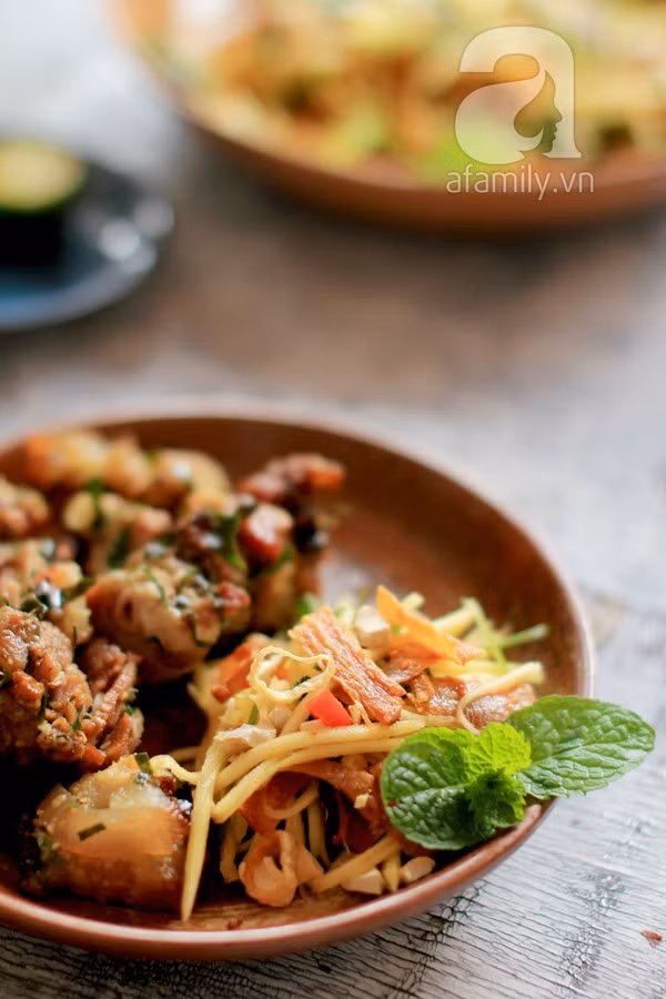 5 bước nhanh gọn làm gỏi xoài mực khô siêu hấp dẫn