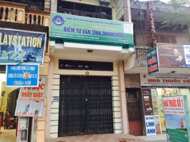 Một điểm tư vấn của Trung tâm hỗ trợ người nghèo trong phát triển nông thôn mới tại Thanh Hóa.