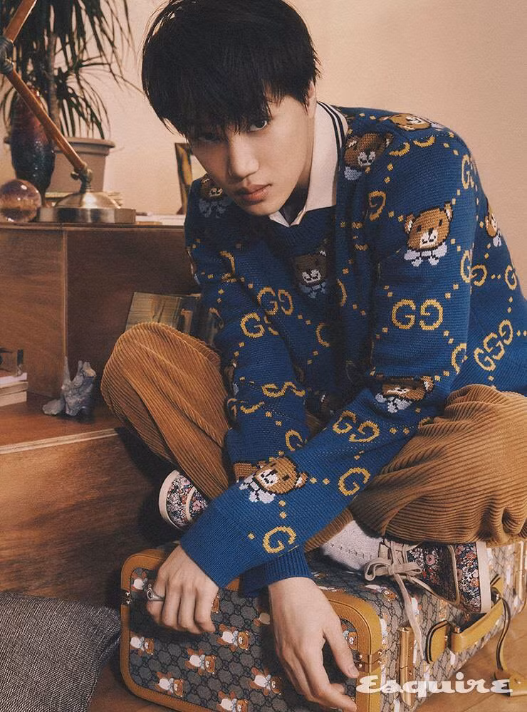 Kai của EXO: Người Hàn Quốc đầu tiên tung ra bộ sưu tập riêng với GUCCI ảnh 2