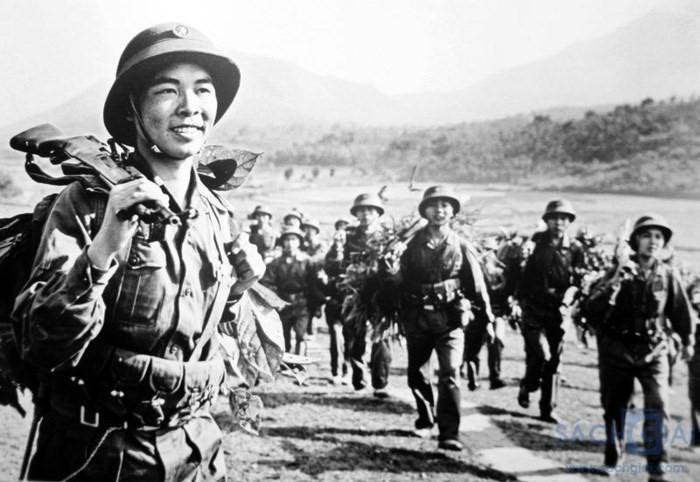 Anh bộ đội Cụ Hồ. Ảnh tư liệu