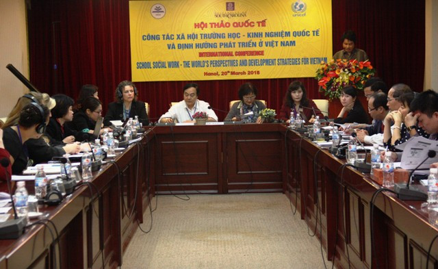 Sớm chuyên nghiệp hóa công tác xã hội học đường