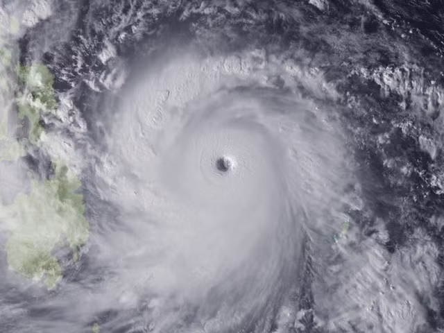 Hình ảnh siêu bão Patricia chụp từ Trạm Vũ trụ Quốc tế ISS.