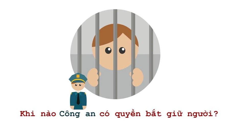 Công an có quyền bắt giữ người khi nào?