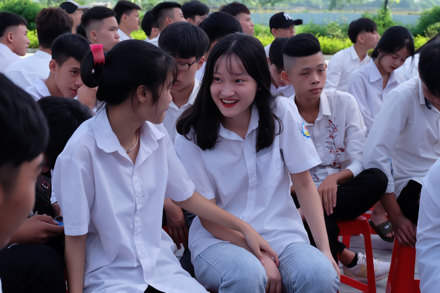 Nhiều học sinh lựa chọn các trường trung cấp nghề sau THCS. Ảnh minh họa