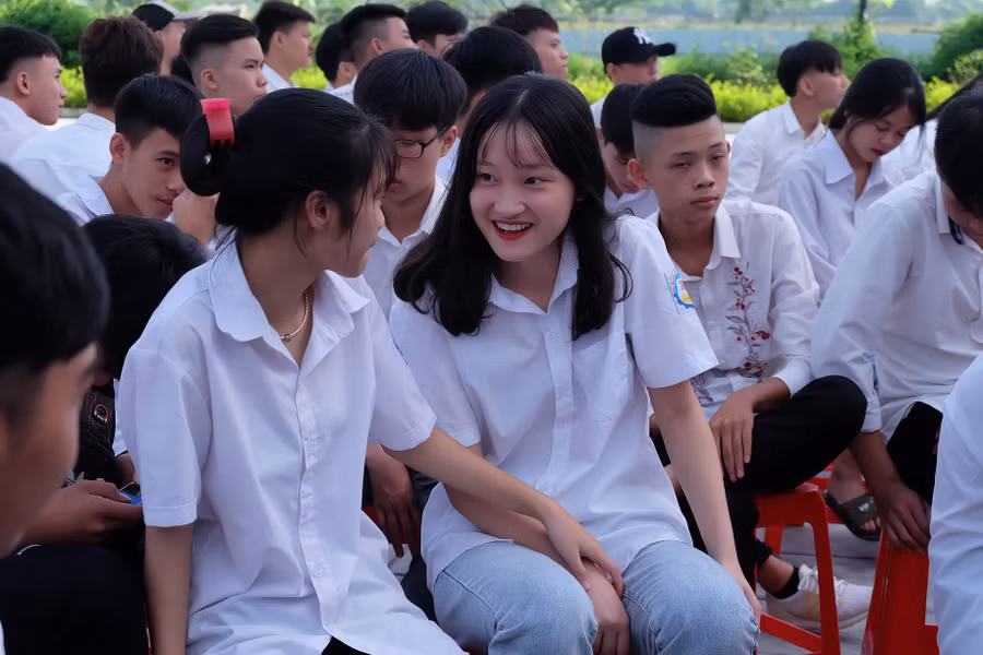 Nhiều học sinh lựa chọn các trường trung cấp nghề sau THCS. Ảnh minh họa