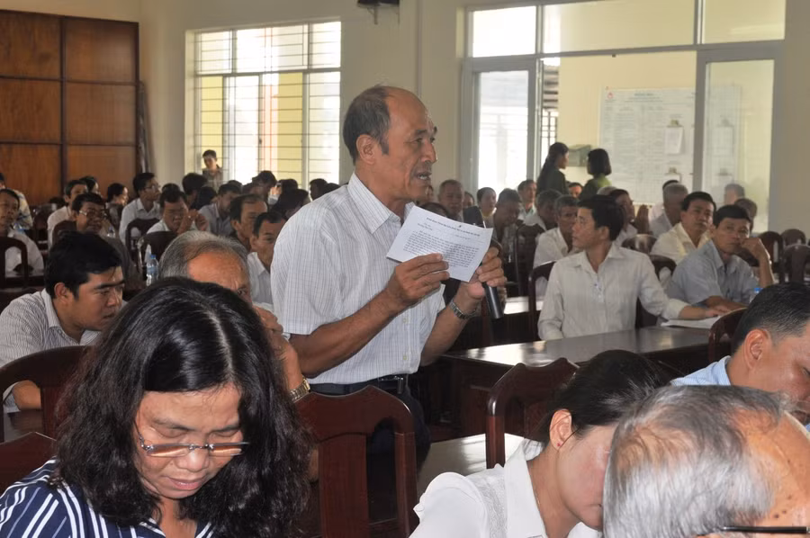 Không để ý kiến cử tri trôi qua sau những buổi tiếp xúc ảnh 2