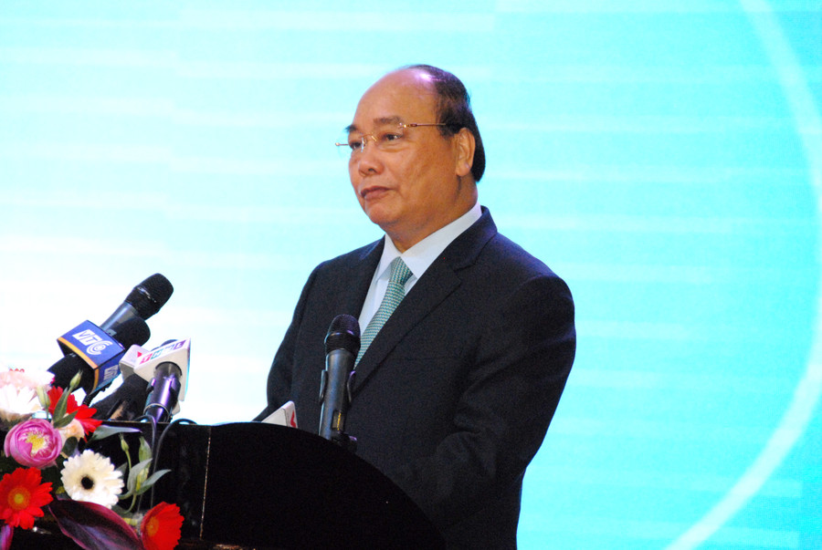 Thủ tướng Nguyễn Xuân Phúc phát biểu khai mạc hội nghị