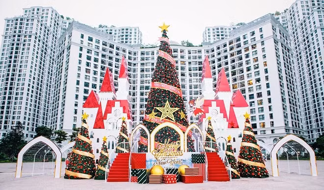 Vincom rực rỡ đón mùa Giáng sinh nhiệm màu 2017