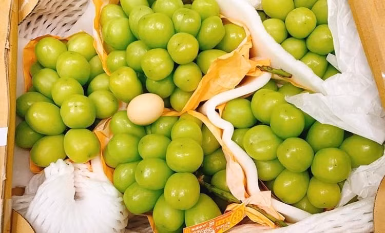 Loại nho mẫu đơn Nhật Bản nhưng là dòng siêu vip.