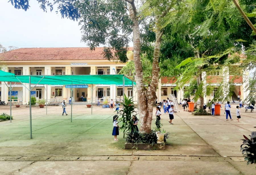 Các trường học tạo cảnh quan &apos;Xanh - Sạch - Đẹp&apos; phòng, chống dịch bệnh.