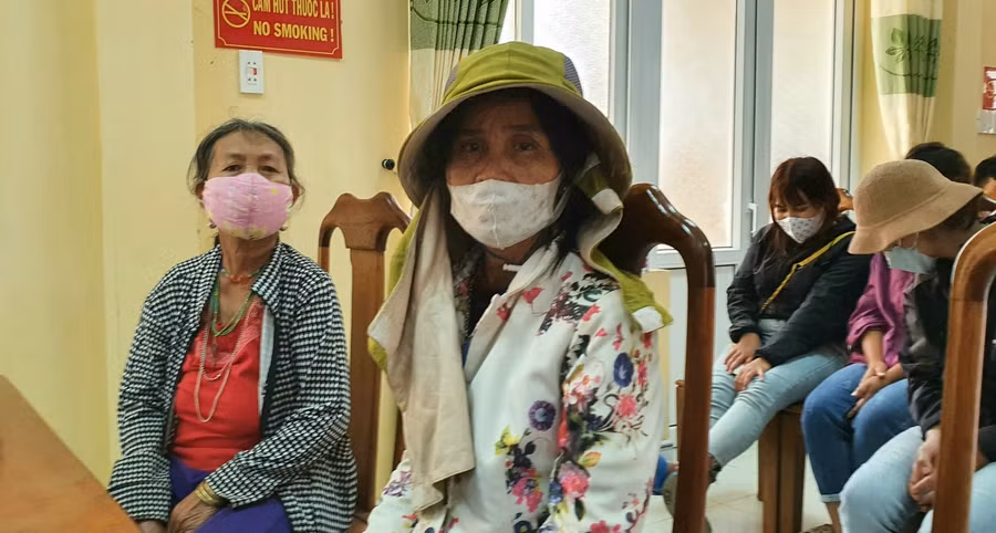 Những hoàn cảnh khó khăn tại xã Trung Sơn.