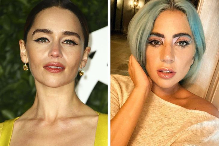 Emilia Clarke và Lady Gaga, 34 tuổi.