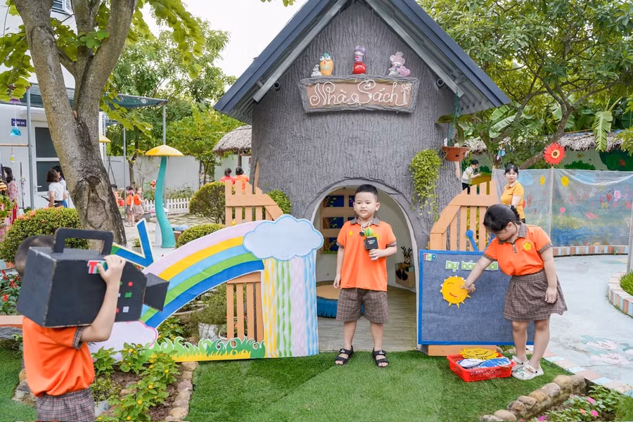 STEAM cho trẻ trải nghiệm lý thú.