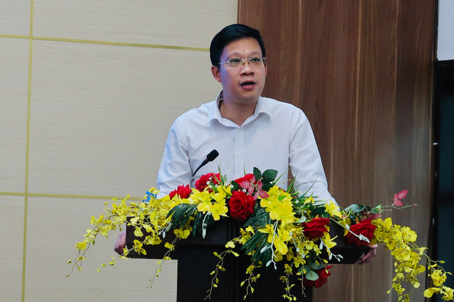 Ông Nguyễn Quang Huy- Phó Giám đốc Sở Thông tin và Truyền thông Hải Phòng phát biểu tại Lễ phát động Giải báo chí. Ông Nguyễn Quang Huy- Phó Giám đốc Sở Thông tin và Truyền thông Hải Phòng phát biểu tại Lễ phát động Giải báo chí.