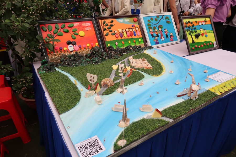 Sản phẩm STEM của học sinh huyện Cát Hải. Sản phẩm STEM của học sinh huyện Cát Hải.