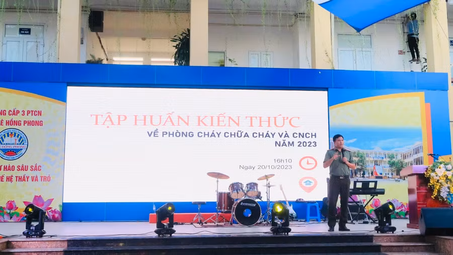 Kiến thức phòng cháy, chữa cháy trong gia đình, nhà trường và khu công cộng rất quan trọng.