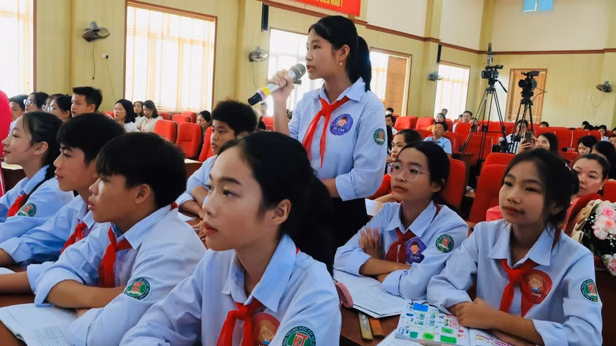 Học sinh tích cực tương tác trong giờ học.