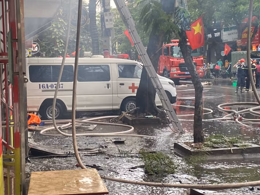 Hiện chưa có thống kê cụ thể thiệt hại về người và tài sản.