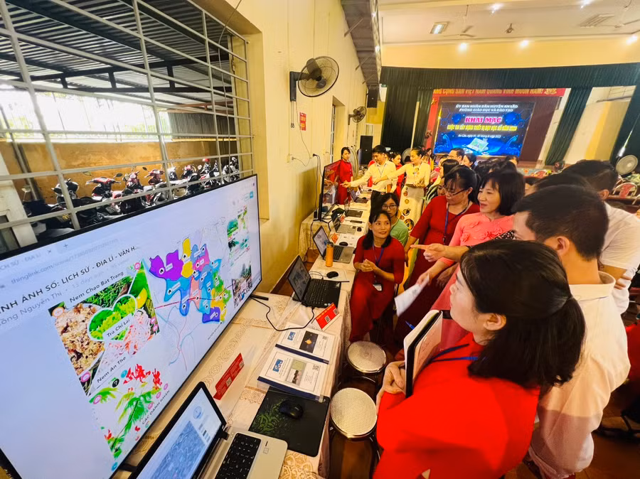 Giáo viên huyện An Lão với đổi mới giáo dục.