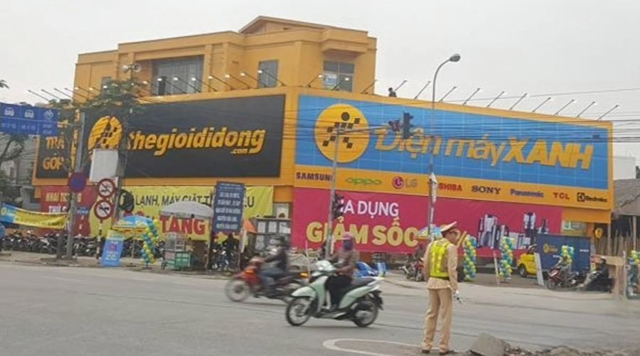 Nhà bà Trang có 2 thửa đất cùng với 4 hộ dân khác trước đây cho Công ty Điện máy xanh thuê.