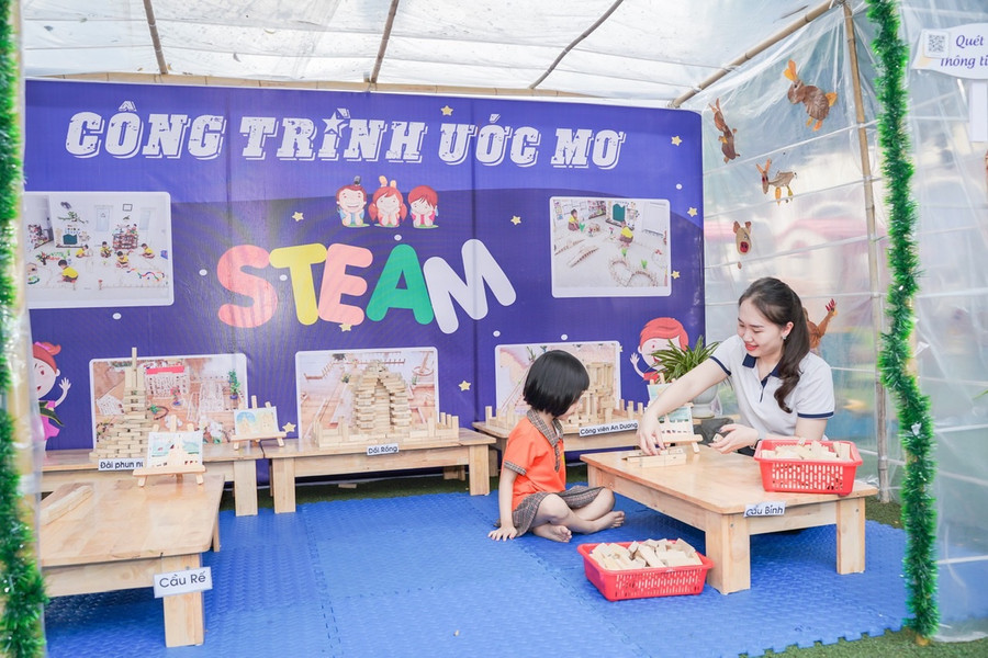 STEAM mang lại nhiều điều bổ ích với trẻ. STEAM mang lại nhiều điều bổ ích với trẻ.