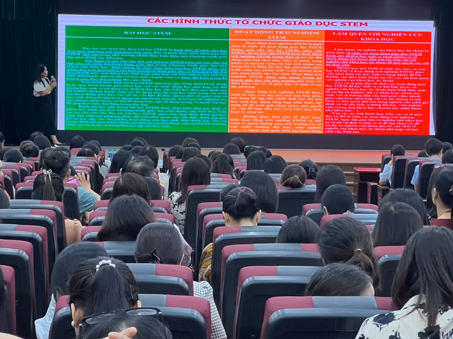 Chương trình tập huấn diễn ra trong 2 ngày.