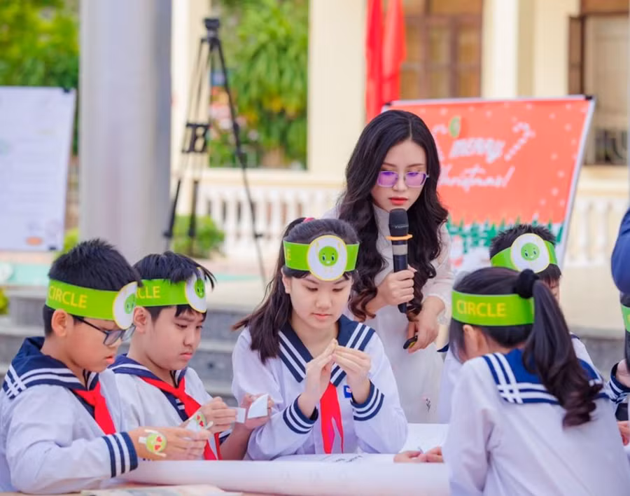 Tiết dạy của cô giáo Thảo Trang.