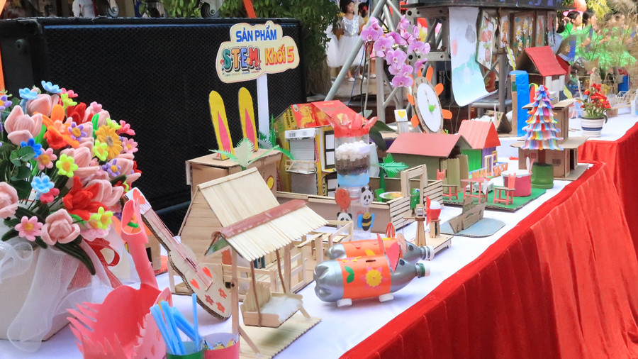 Góc STEM của học sinh nhà trường.