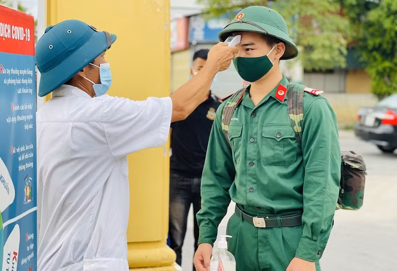 Thí sinh tham dự Kỳ thi tốt nghiệp THPT 2021, đợt 2. Ảnh: gdtd.vn